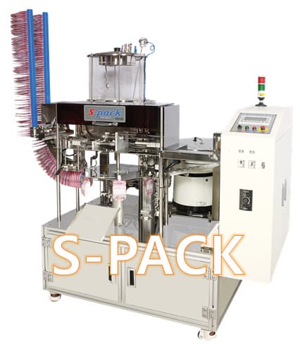 1Line Spout Pouch Auto Filling _ Capping Packer